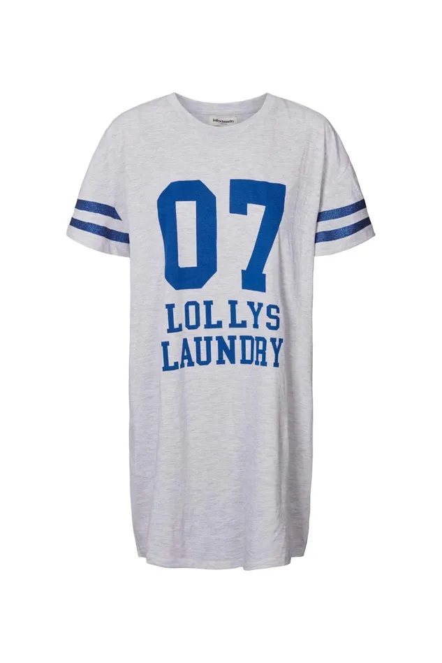 Women Lollys Laundry Blouses Tshirts Lumias Tee Light Grey Melange