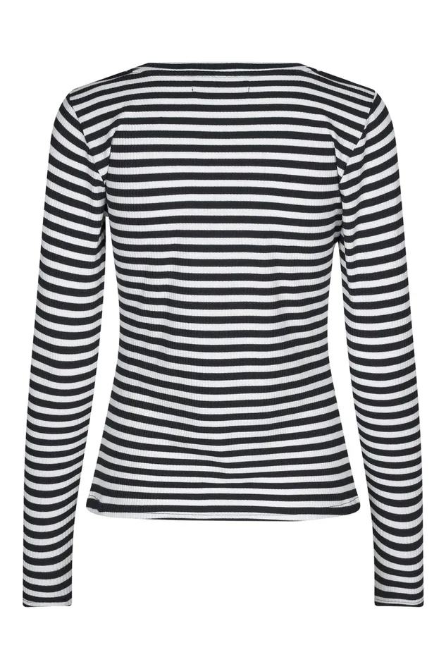 Women Lollys Laundry Blouses Tshirts MayellaLL Top LS Dark Blue