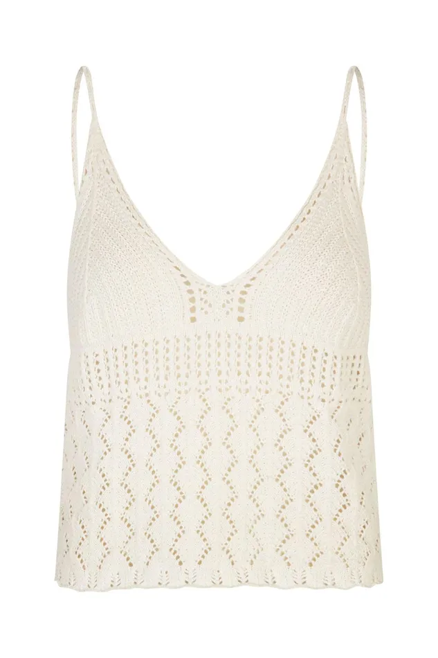 Women Lollys Laundry Blouses Tshirts SaylorLL Top SL Creme