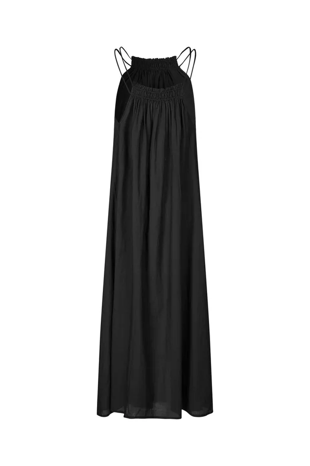 Women Lollys Laundry Dresses EmmelineLL Maxi Dress SL Washed Black