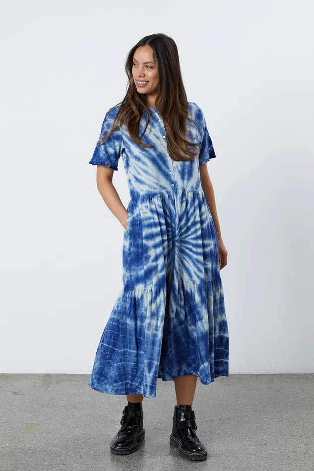 Women Lollys Laundry Dresses Fie Dress Blue
