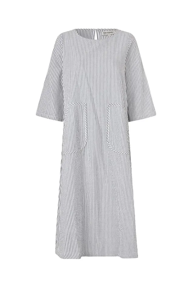 Women Lollys Laundry Dresses LucasLL Midi Dress SS Stripe