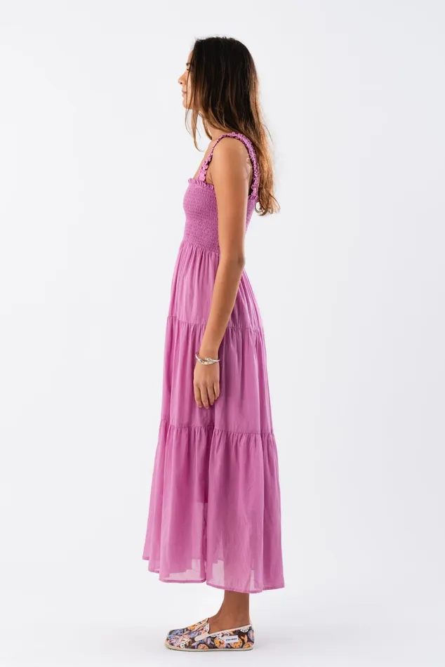 Women Lollys Laundry Dresses NudaLL Maxi Dress SL Lilac