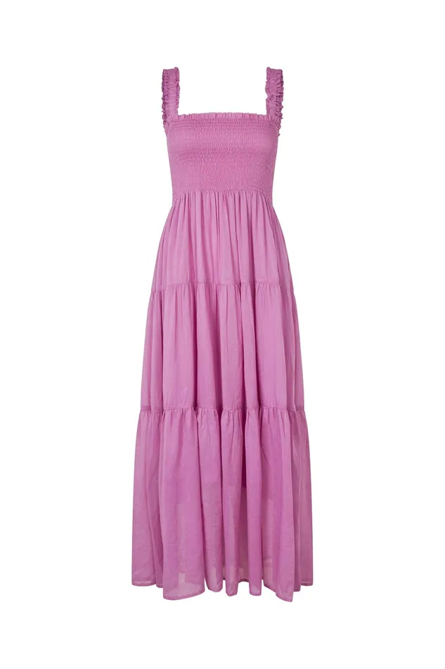 Women Lollys Laundry Dresses NudaLL Maxi Dress SL Lilac