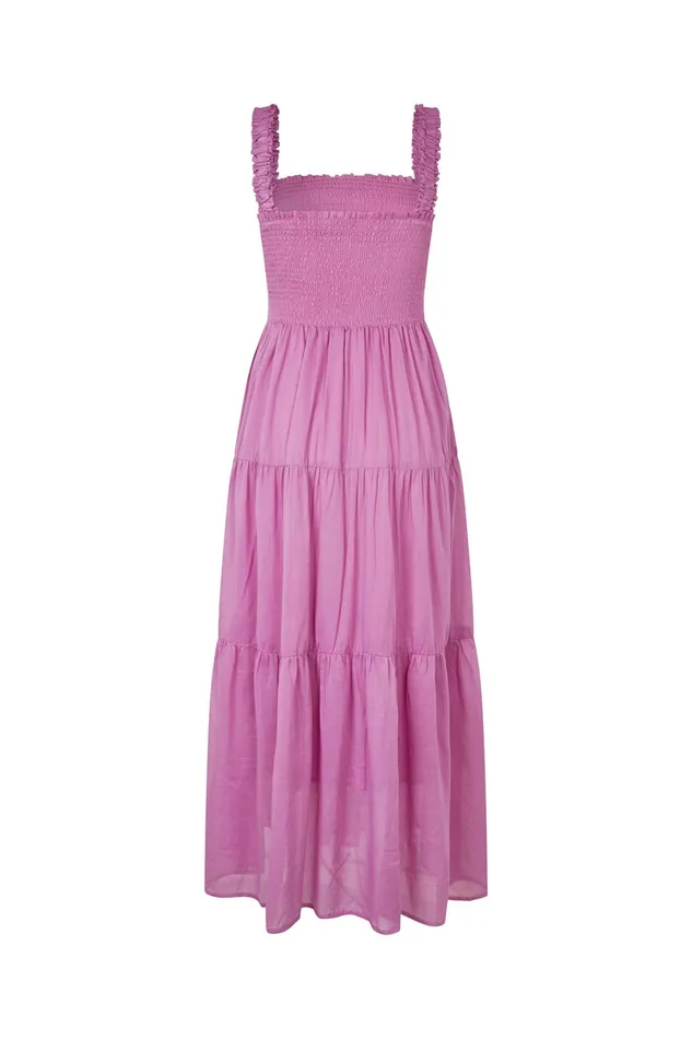 Women Lollys Laundry Dresses NudaLL Maxi Dress SL Lilac