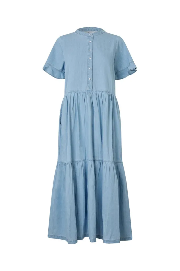 Women Lollys Laundry Dresses SuzieLL Maxi Dress SS Blue