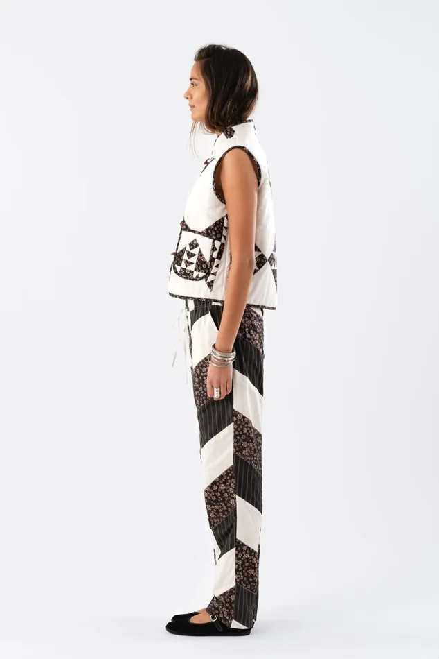 Women Lollys Laundry Gilets CairoLL Vest Dark Mokka