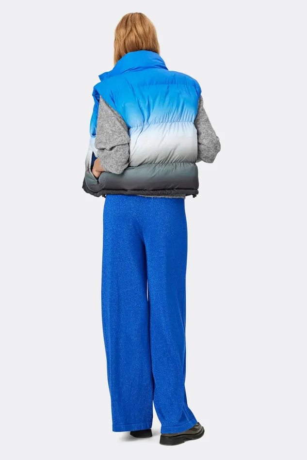 Women Lollys Laundry Gilets Visp Vest Blue