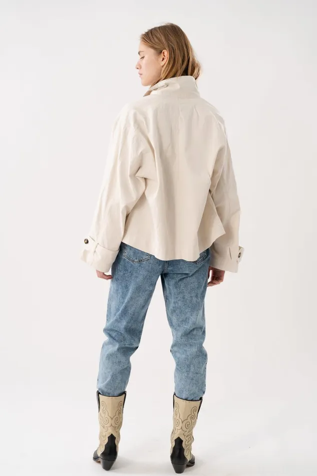 Women Lollys Laundry Jackets and Coats BulgariaLL Jacket LS Creme