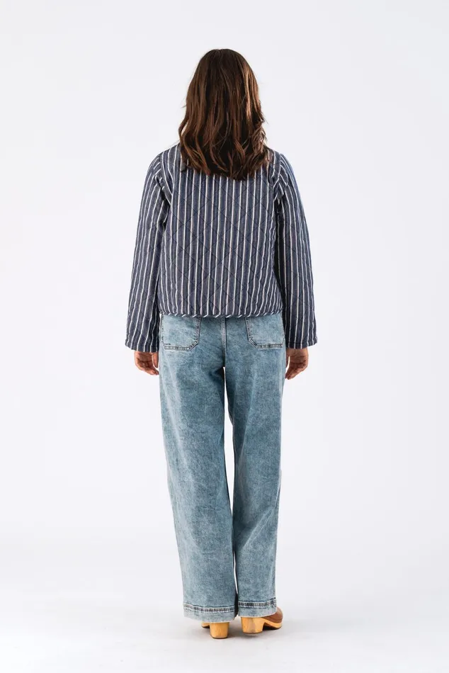 Women Lollys Laundry Jackets and Coats EmiliaLL Jacket Stripe