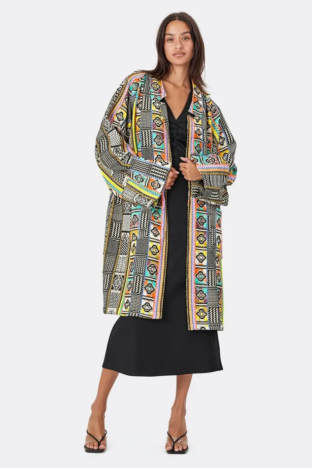 Women Lollys Laundry Jackets and Coats JaipurLL Jacket LS Multi