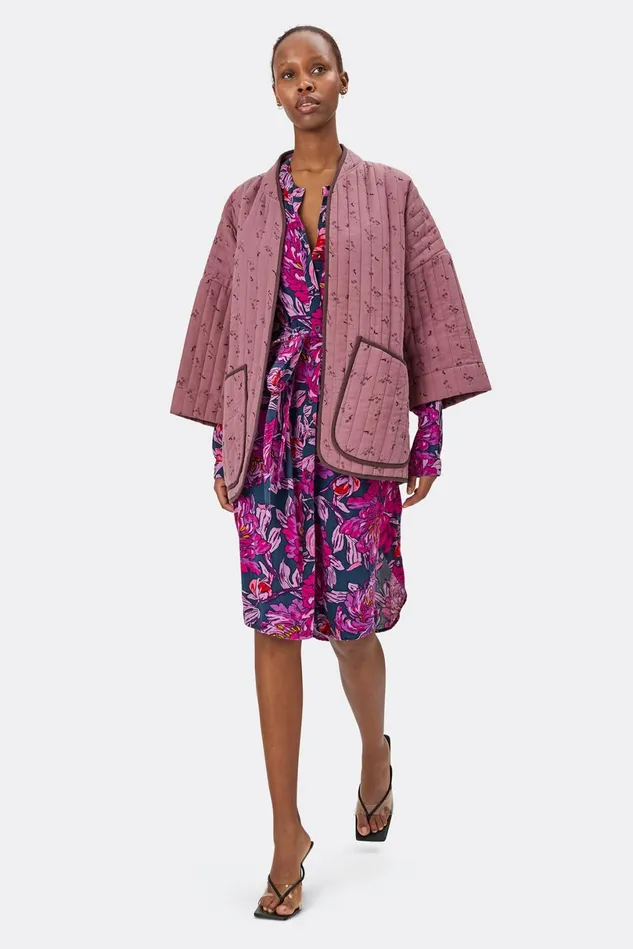 Women Lollys Laundry Jackets and Coats Lulu Jacket Dark Lavender