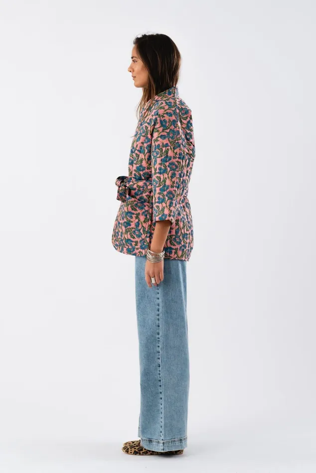 Women Lollys Laundry Jackets and Coats LuluLL Short Jacket 34 Flower Print