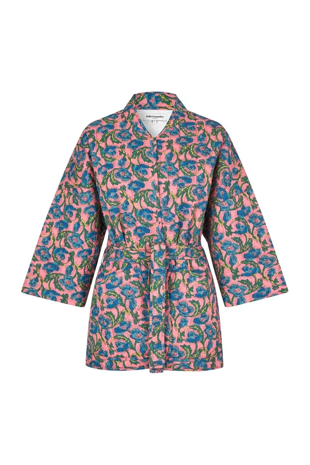 Women Lollys Laundry Jackets and Coats LuluLL Short Jacket 34 Flower Print