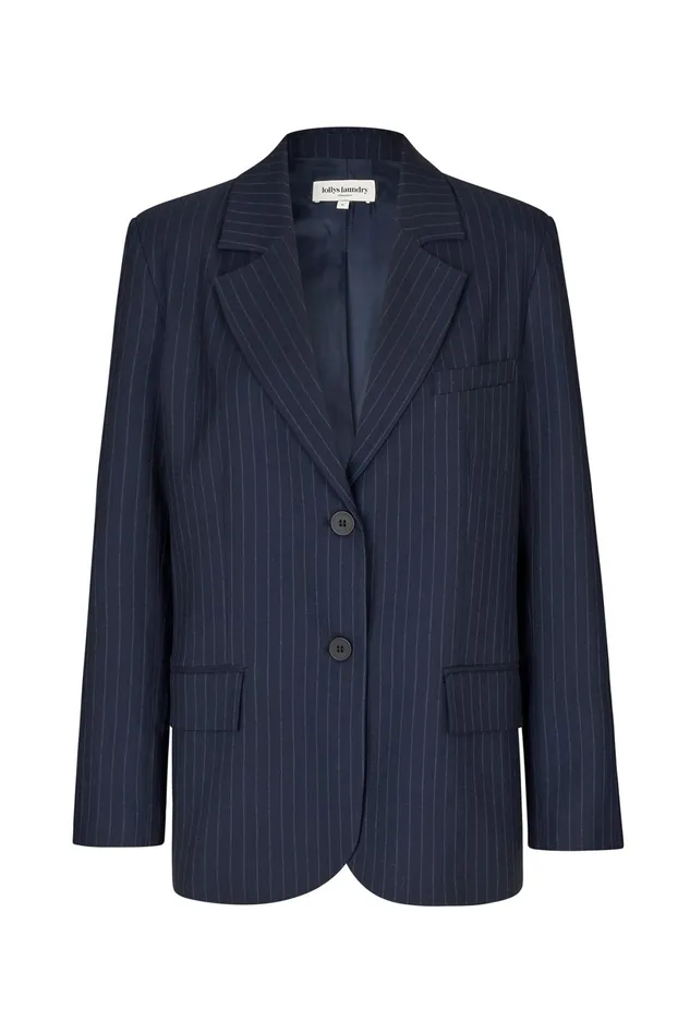 Women Lollys Laundry Jackets and Coats RyanLL Blazer LS Dark Navy