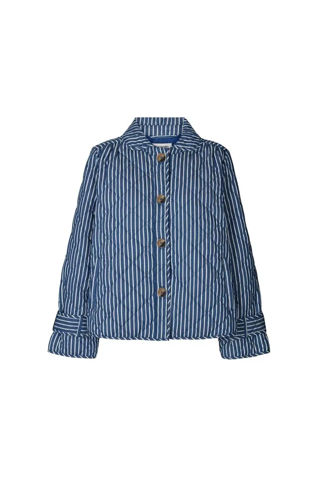 Women Lollys Laundry Jackets and Coats Viola Quiltet Jacket Stripe