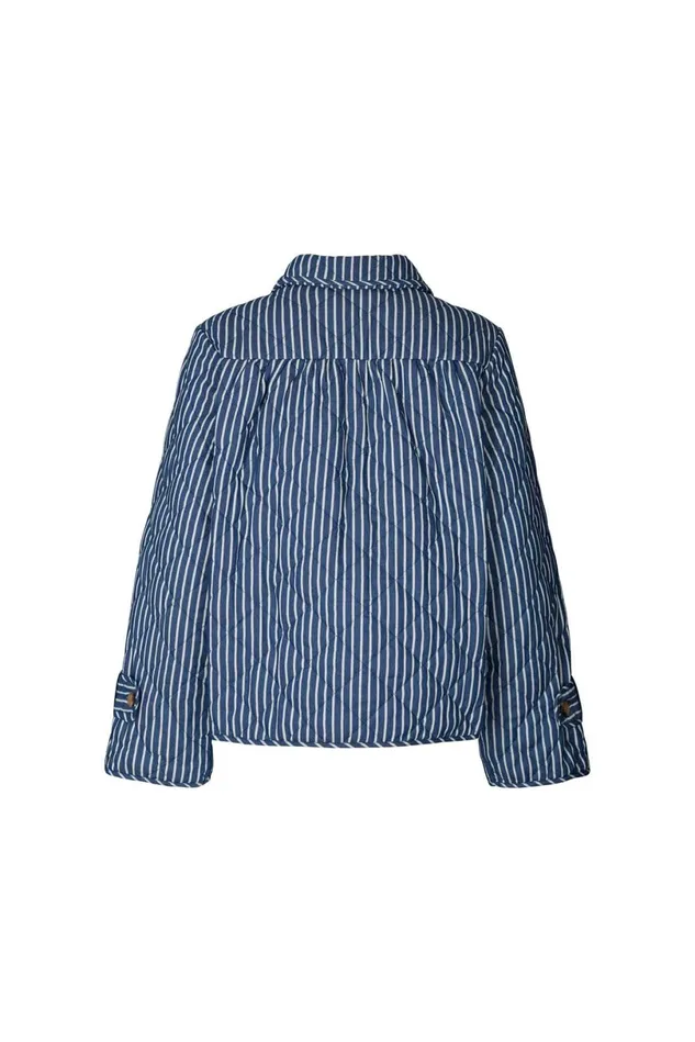 Women Lollys Laundry Jackets and Coats Viola Quiltet Jacket Stripe