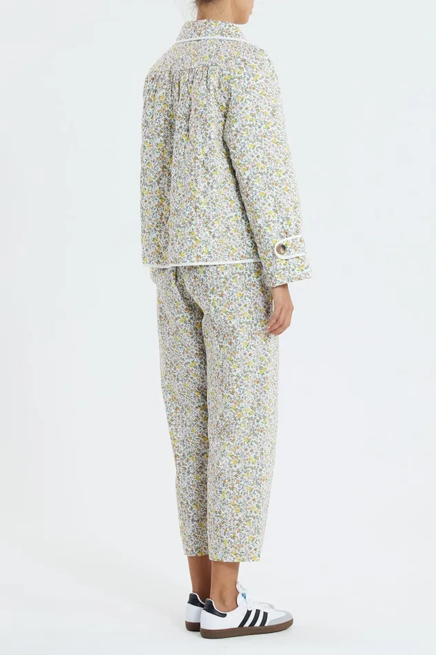 Women Lollys Laundry Jackets and Coats Viola Quiltet Jacket Yellow