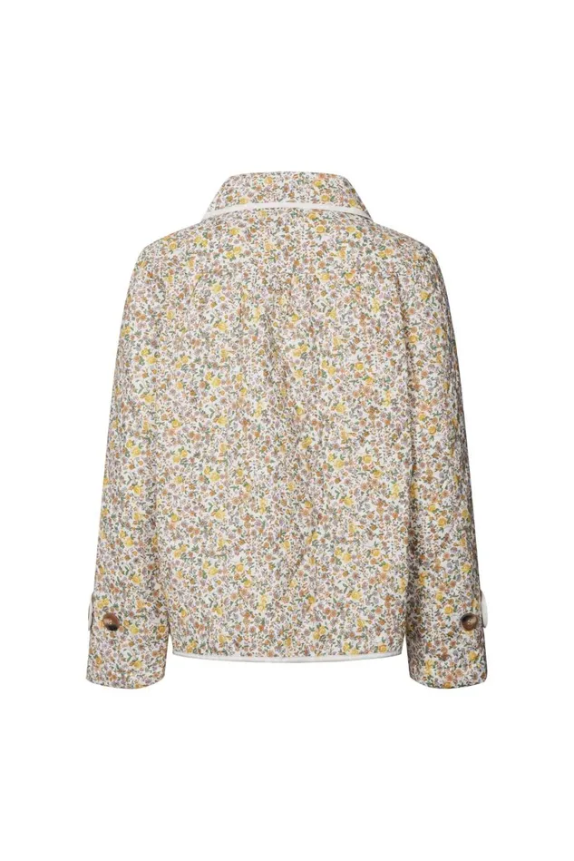 Women Lollys Laundry Jackets and Coats Viola Quiltet Jacket Yellow