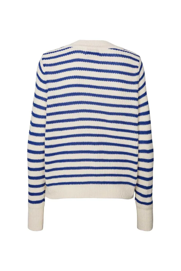 Women Lollys Laundry Knitwear Dane Jumper Neon Blue