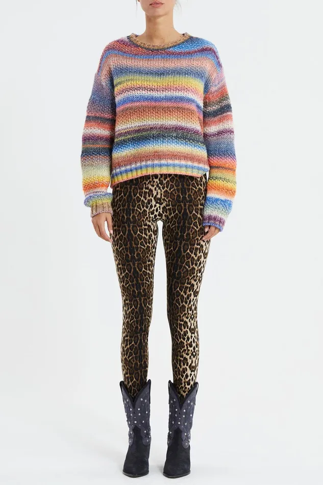Women Lollys Laundry Knitwear Fairhaven Jumper Multi