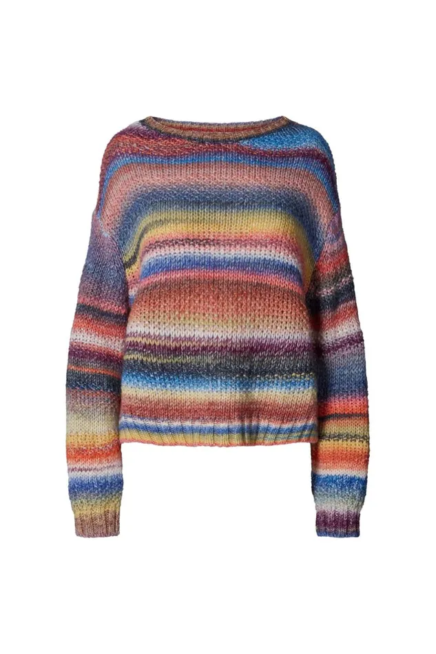 Women Lollys Laundry Knitwear Fairhaven Jumper Multi