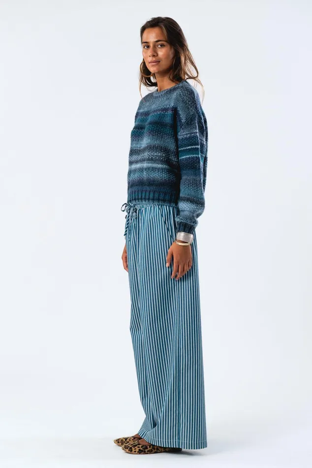 Women Lollys Laundry Knitwear FairhavenLL Jumper LS Blue