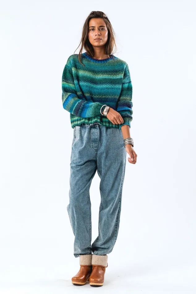 Women Lollys Laundry Knitwear FairhavenLL Jumper LS Dark Green