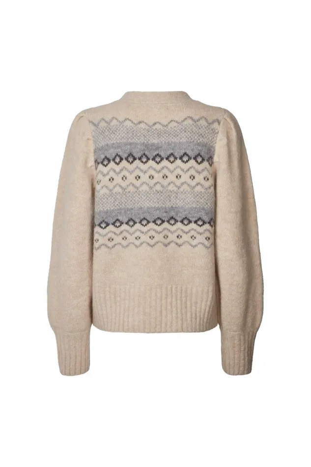 Women Lollys Laundry Knitwear Laura Cardigan Ecru