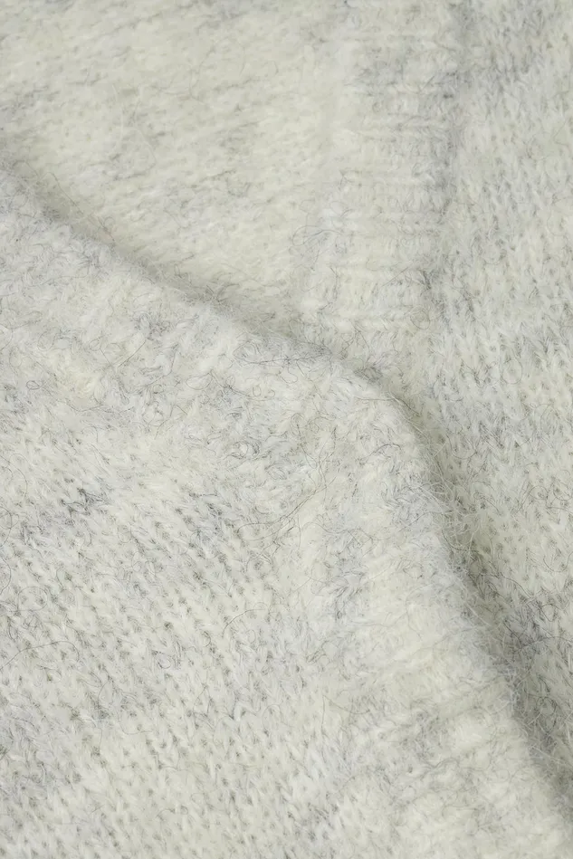 Women Lollys Laundry Knitwear LucilleLL Cardigan LS Light Grey Melange