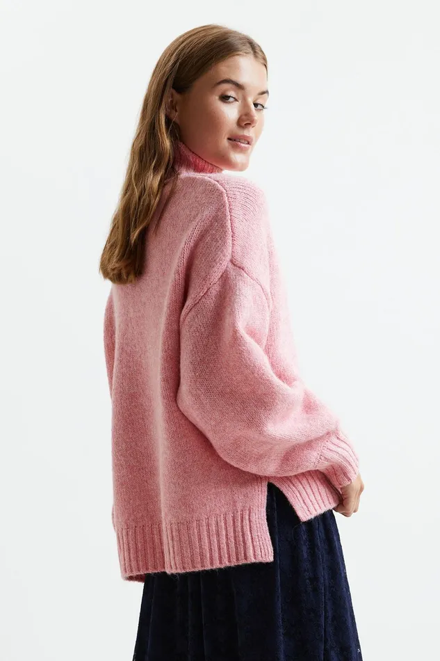 Women Lollys Laundry Knitwear Mille Knit Pink