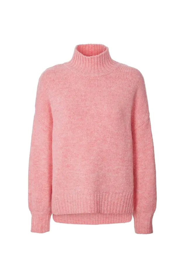 Women Lollys Laundry Knitwear Mille Knit Pink