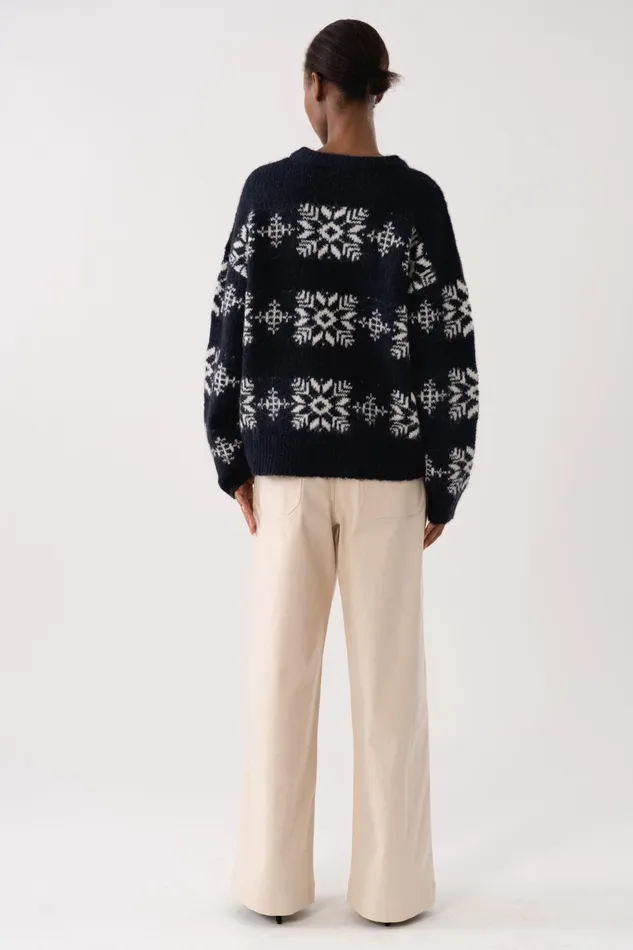 Women Lollys Laundry Knitwear Tilla Jumper Creme