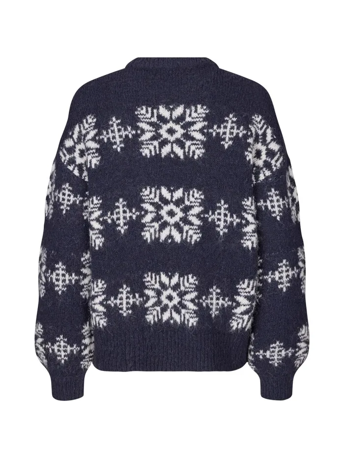 Women Lollys Laundry Knitwear Tilla Jumper Dark Blue
