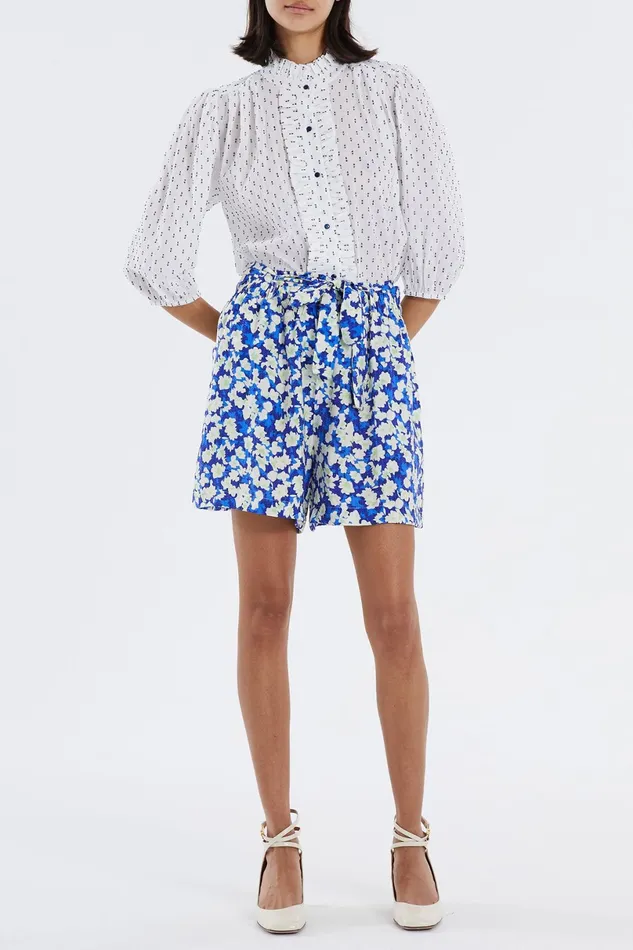 Women Lollys Laundry Pants Shorts Blanca Shorts Flower Print