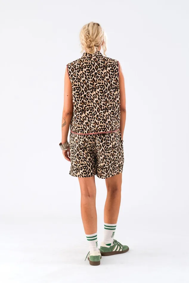 Women Lollys Laundry Pants Shorts BlancaLL Shorts Leopard Print