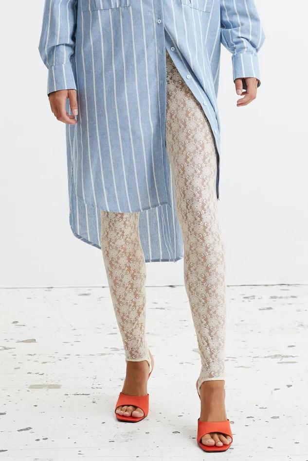 Women Lollys Laundry Pants Shorts Dolly Leggings Creme