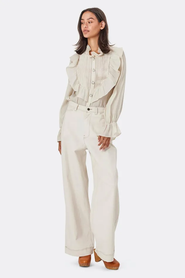Women Lollys Laundry Pants Shorts FloridaLL Pants Creme