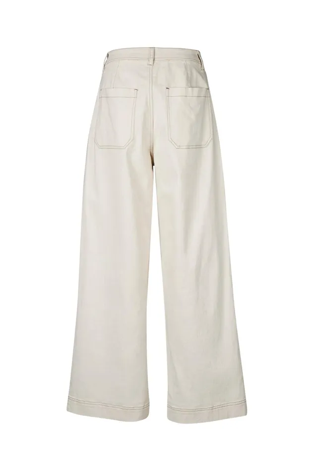 Women Lollys Laundry Pants Shorts FloridaLL Pants Creme