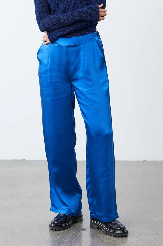 Women Lollys Laundry Pants Shorts Henry Pants Neon Blue