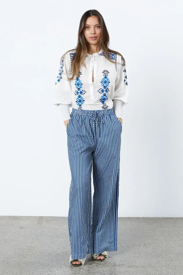 Women Lollys Laundry Pants Shorts Liam Pants Stripe