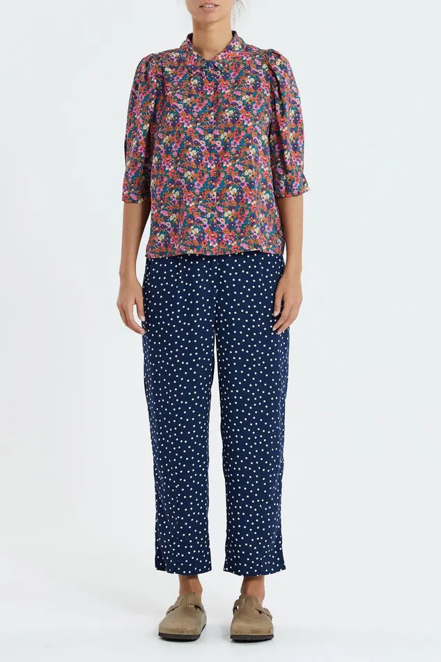 Women Lollys Laundry Pants Shorts Maisie Pants Dot Print