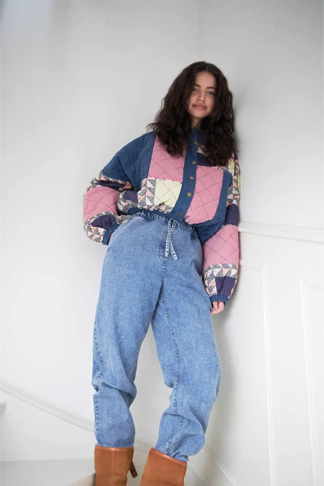 Women Lollys Laundry Pants Shorts MonaLL Slim Fit Pants Light Blue