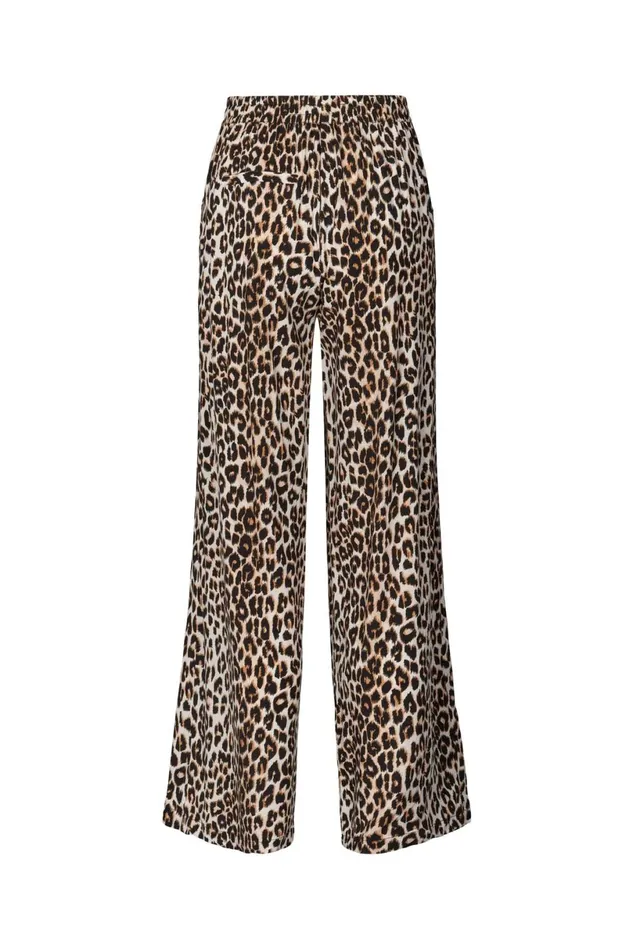 Women Lollys Laundry Pants Shorts Rita Pants Leopard Print