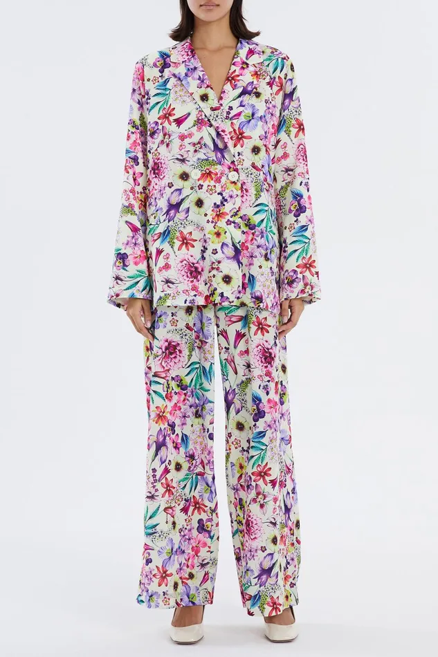Women Lollys Laundry Pants Shorts Vicky Pants Flower Print