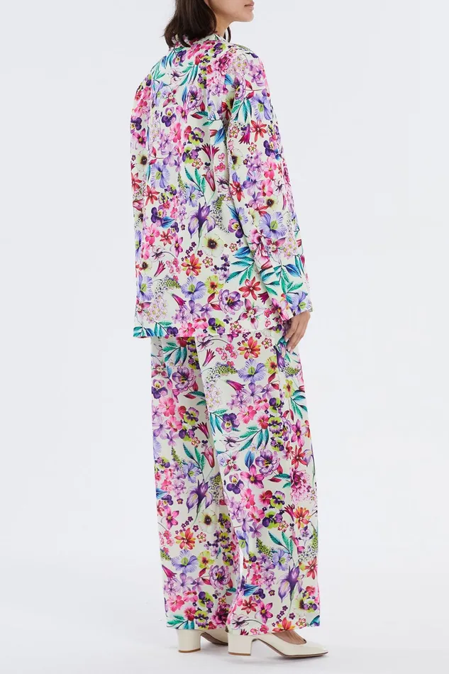 Women Lollys Laundry Pants Shorts Vicky Pants Flower Print