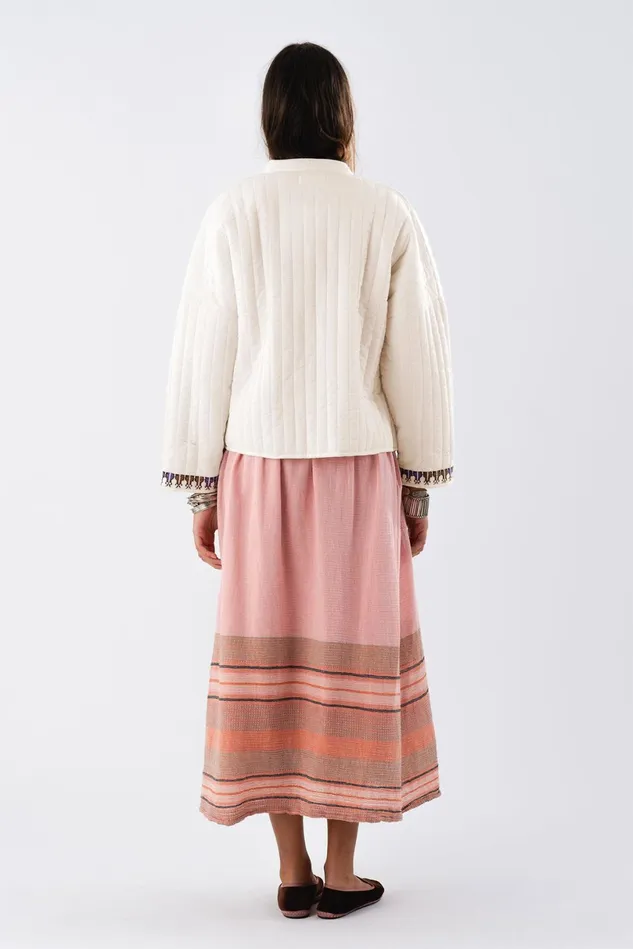 Women Lollys Laundry Quilt IndraLL Jacket Creme