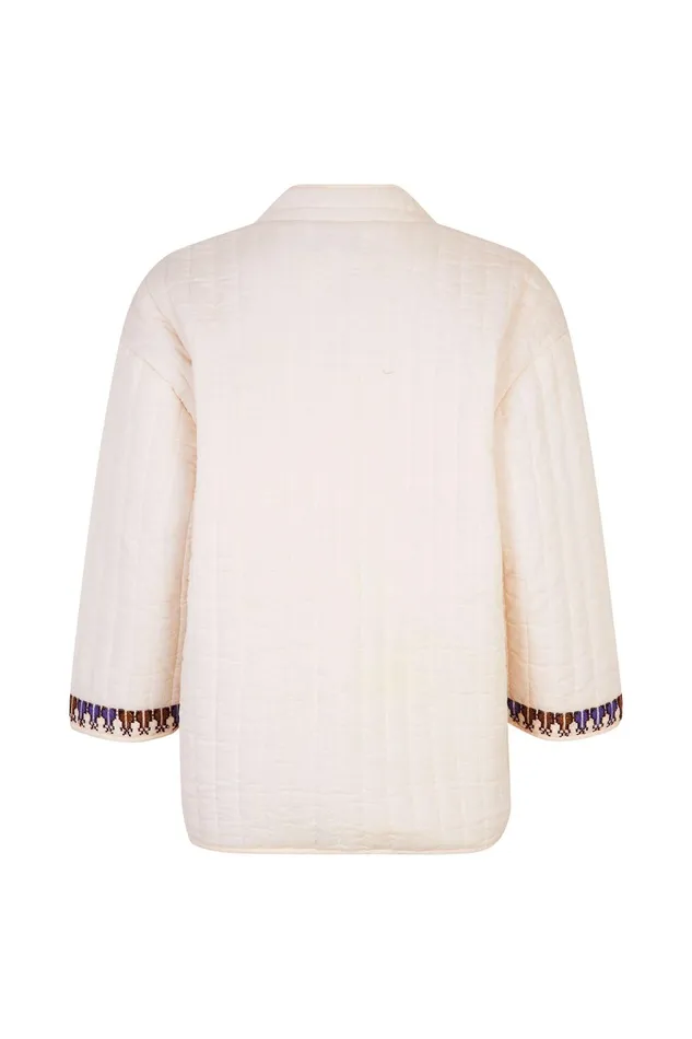 Women Lollys Laundry Quilt IndraLL Jacket Creme