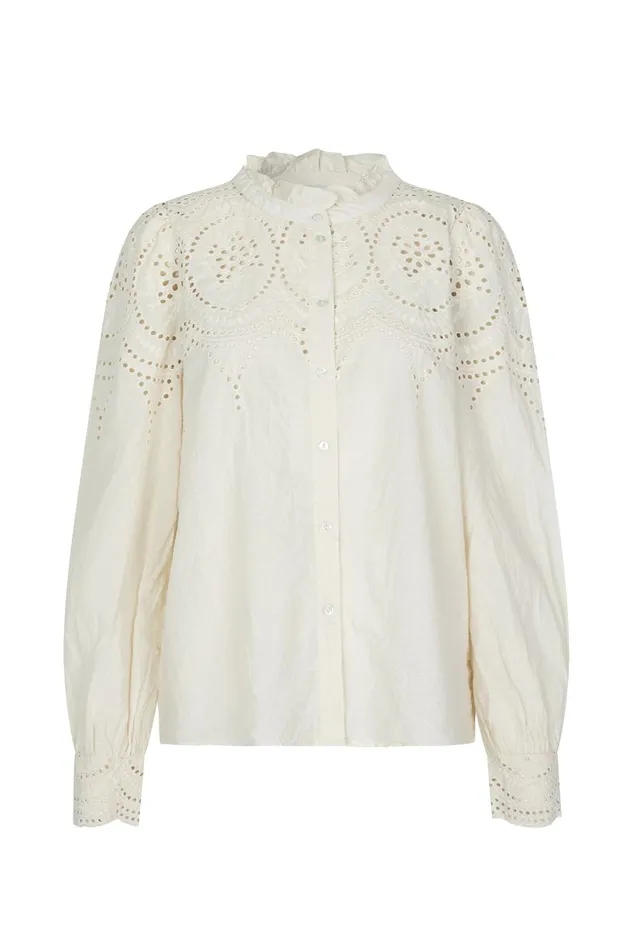 Women Lollys Laundry Shirts LulaLL Shirt LS Creme