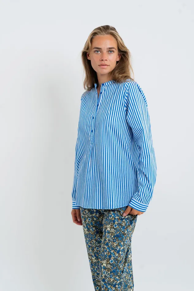 Women Lollys Laundry Shirts LuxLL Shirt LS Stripe